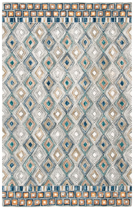 Safavieh Aspen Apn810Y Green/Gold Rug.