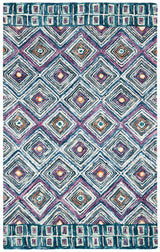 Safavieh Aspen Apn812M Blue/Red Rug.