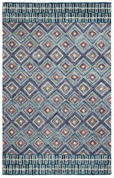 Safavieh Aspen Apn812M Blue/Red Rug.