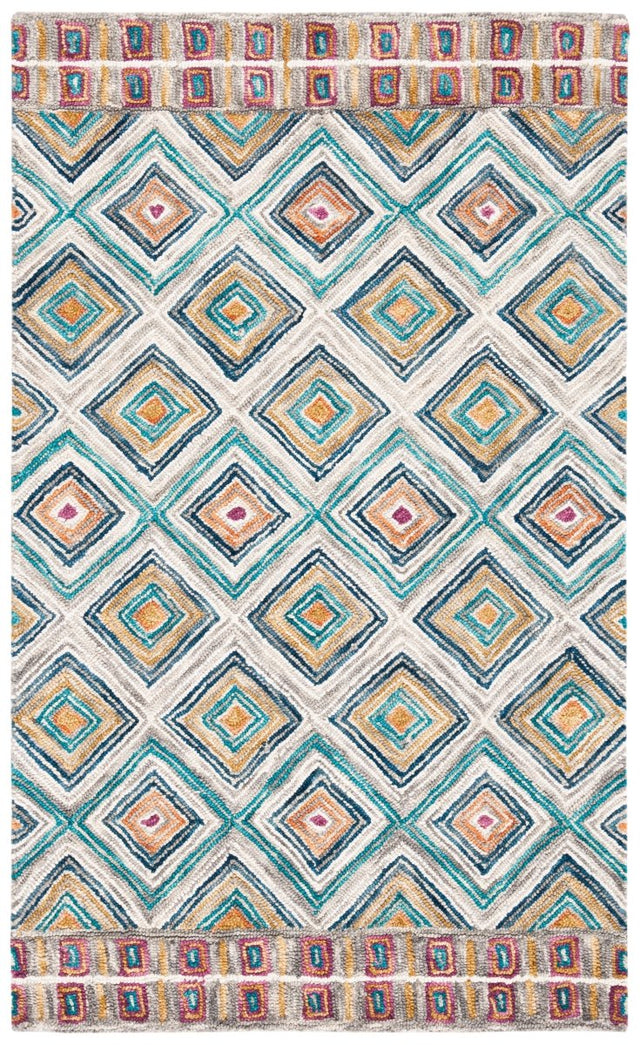 Safavieh Aspen Apn812Y Green/Red Rug.