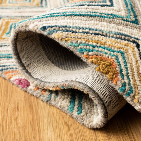 Safavieh Aspen Apn812Y Green/Red Rug.