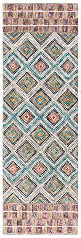 Safavieh Aspen Apn812Y Green/Red Rug.