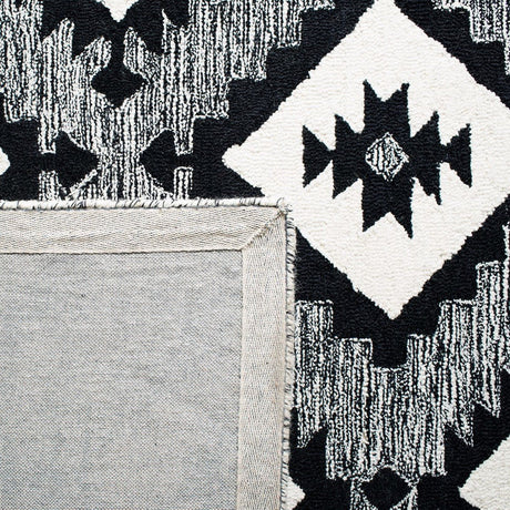 Safavieh Aspen Apn813Z Charcoal/Black Rug.