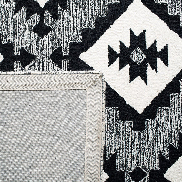 Safavieh Aspen Apn813Z Charcoal/Black Rug.