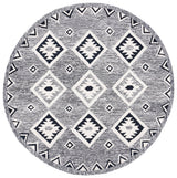 Safavieh Aspen Apn814Z Black/Ivory Rug.