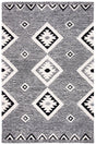 Safavieh Aspen Apn814Z Black/Ivory Rug.