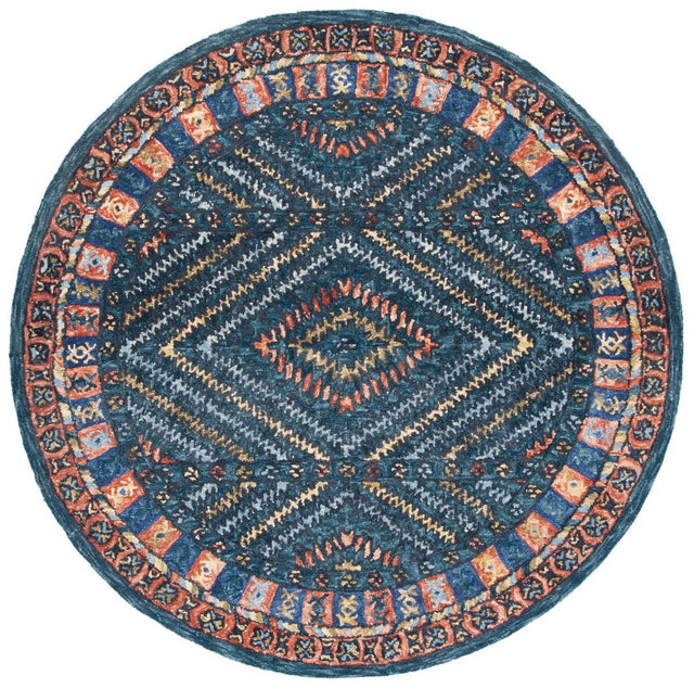 Safavieh Aspen Apn815P Rust/Green Rug.