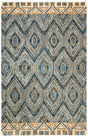 Safavieh Aspen Apn822M Blue/Gold Rug.