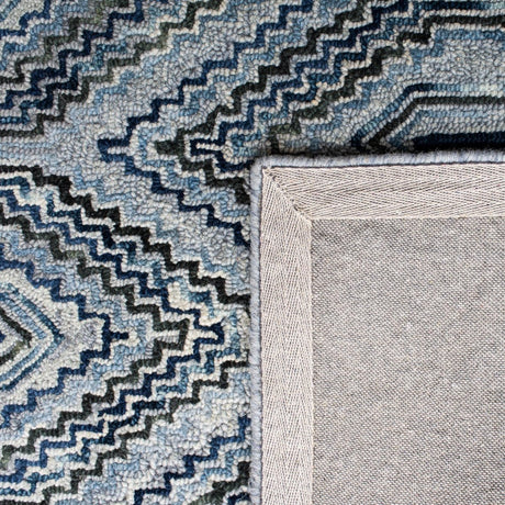 Safavieh Aspen Apn823F Grey/Blue Rugs.