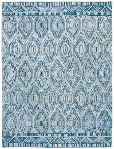 Safavieh Aspen Apn823F Grey/Blue Rugs.