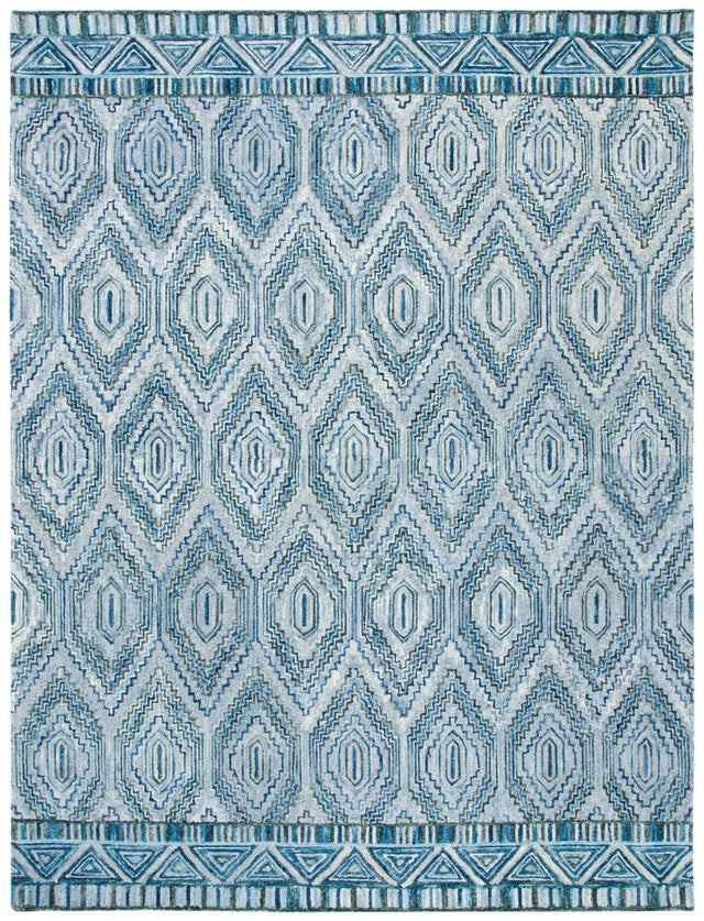 Safavieh Aspen Apn823F Grey/Blue Rugs.