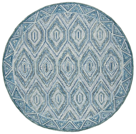 Safavieh Aspen Apn823F Grey/Blue Rugs.