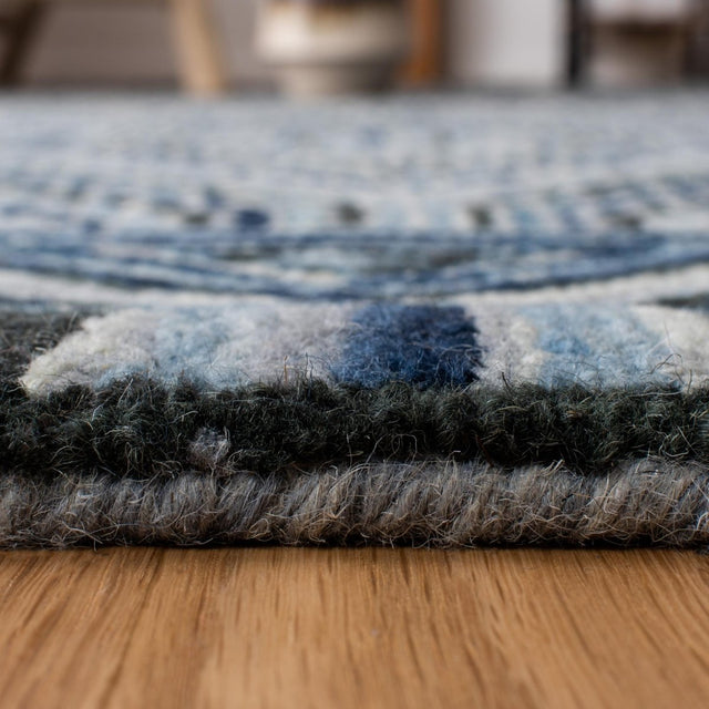 Safavieh Aspen Apn823F Grey/Blue Rugs.