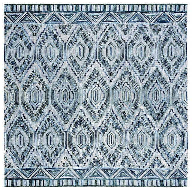 Safavieh Aspen Apn823F Grey/Blue Rugs.