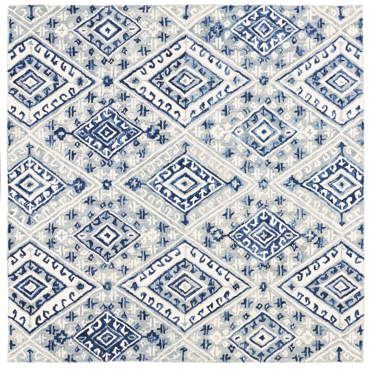 Safavieh Aspen Apn826F Grey/Navy Rugs.