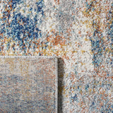 Safavieh Aston Asn704M Navy/Gold Rugs.