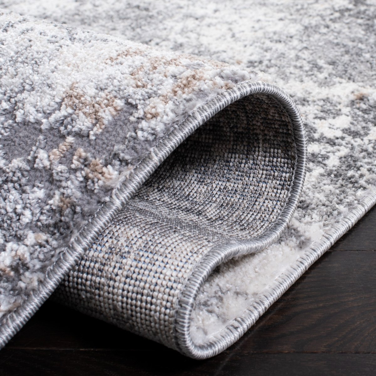Safavieh Aston Asn705A Ivory/Grey Rug.
