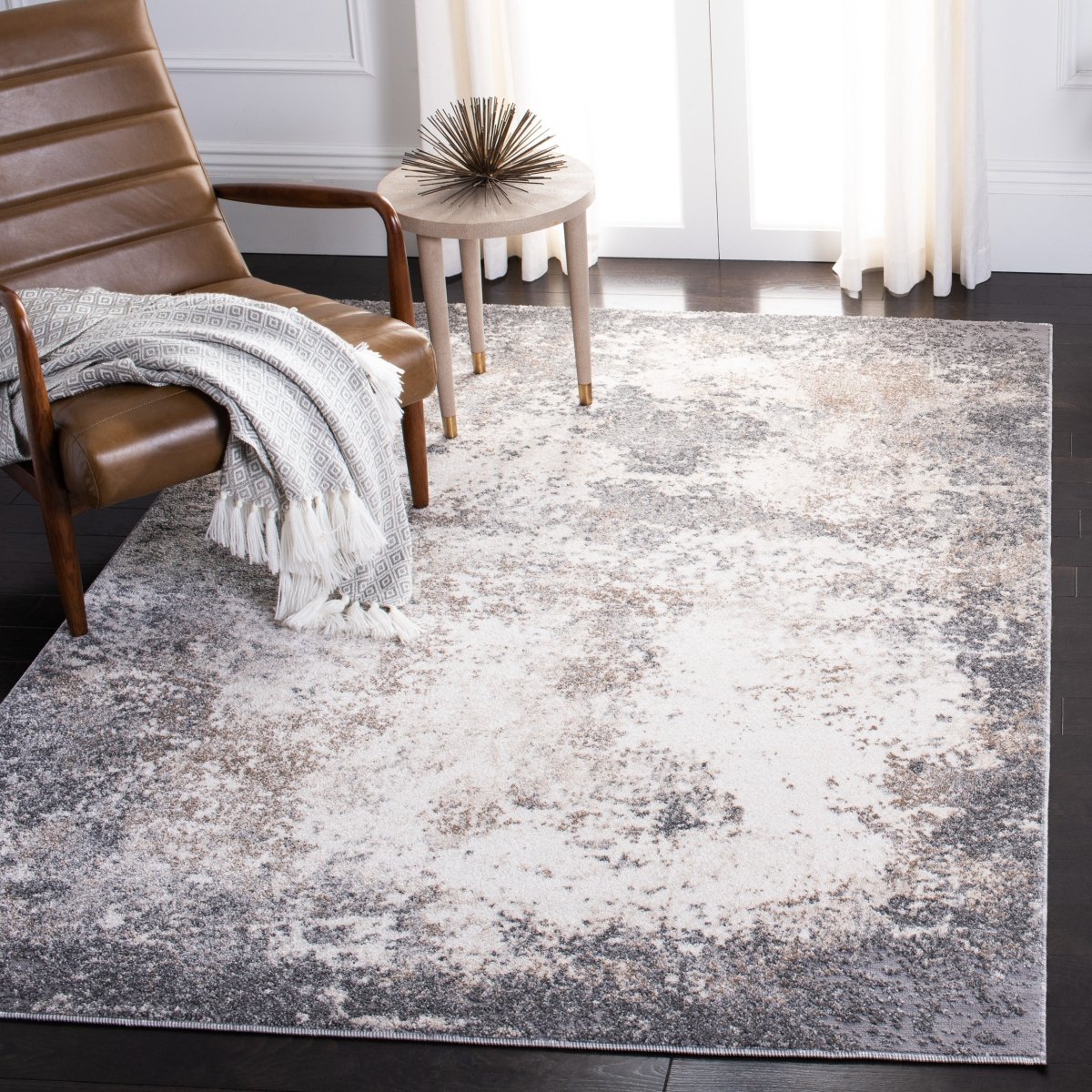 Safavieh Aston Asn707F Grey/Ivory Rugs.
