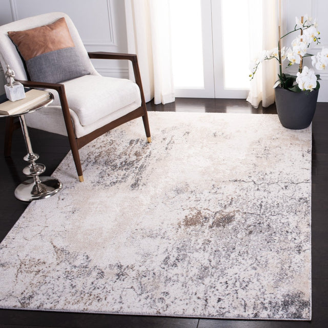 Safavieh Aston Asn708A Ivory/Grey Rug.