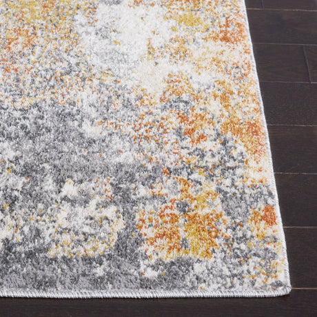 Safavieh Aston Asn710G Grey/Gold Rug.