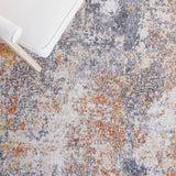 Safavieh Aston Asn710G Grey/Gold Rug.