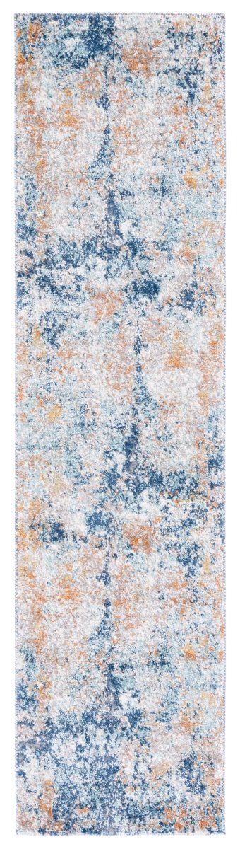 Safavieh Aston Asn710L Navy/Gold Rugs.