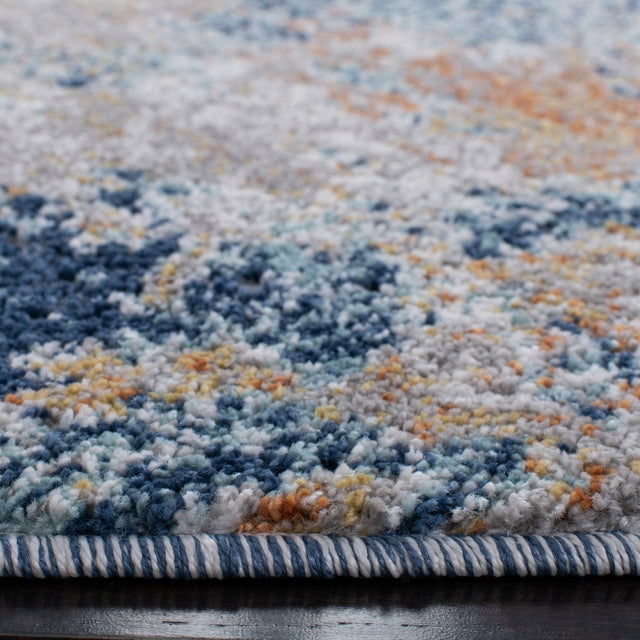 Safavieh Aston Asn710L Navy/Gold Rugs.