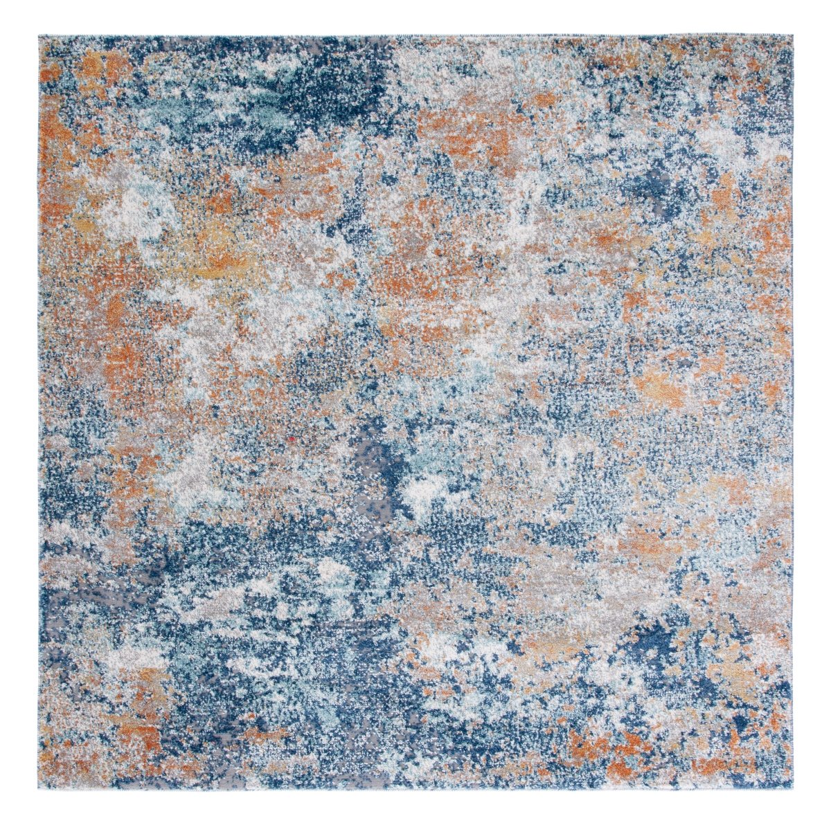 Safavieh Aston Asn710L Navy/Gold Rugs.