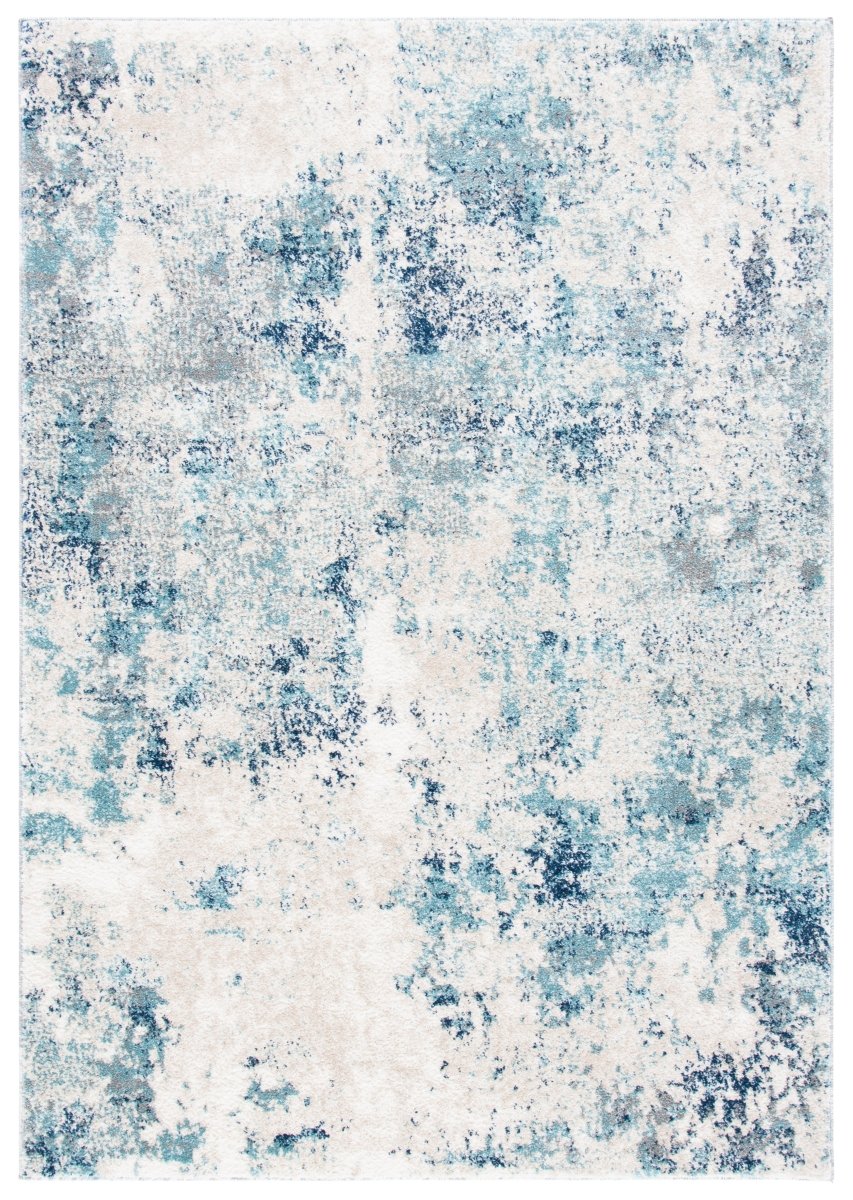 Safavieh Aston Asn710M Ivory/Blue Rug.
