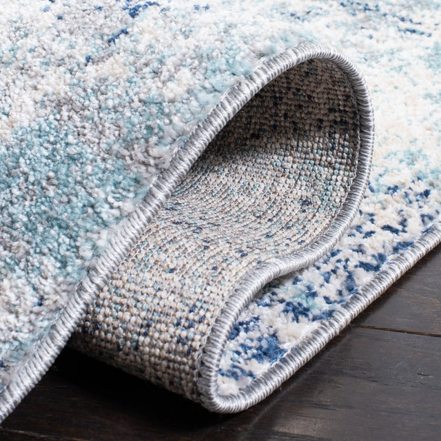 Safavieh Aston Asn710M Ivory/Blue Rug.