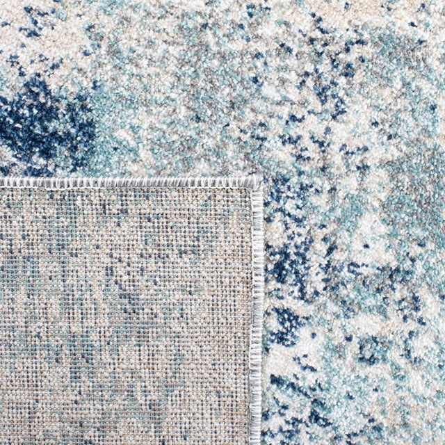 Safavieh Aston Asn710M Ivory/Blue Rug.