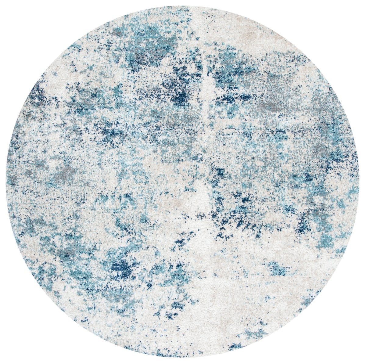 Safavieh Aston Asn710M Ivory/Blue Rug.