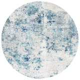 Safavieh Aston Asn710M Ivory/Blue Rug.