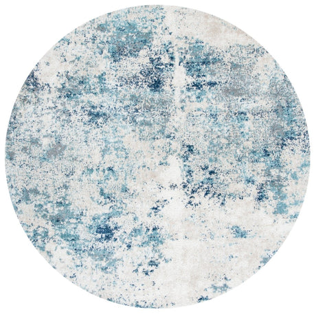 Safavieh Aston Asn710M Ivory/Blue Rug.