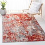 Safavieh Aston Asn710Q Red/Grey Rugs.
