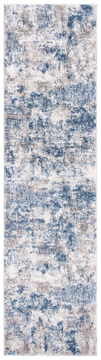 Safavieh Aston Asn712F Grey/Navy Rugs.