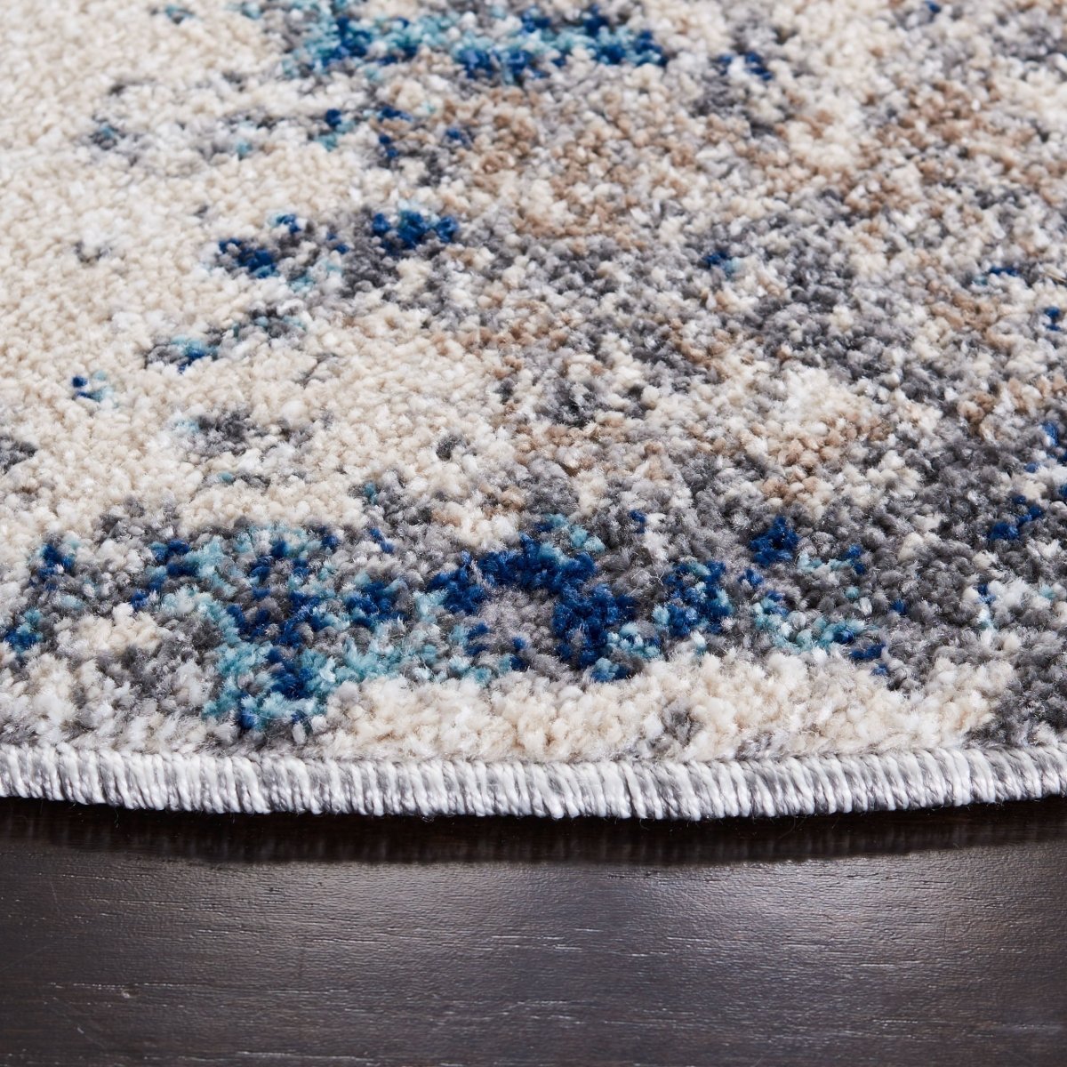Safavieh Aston Asn718F Grey/Navy Rug.