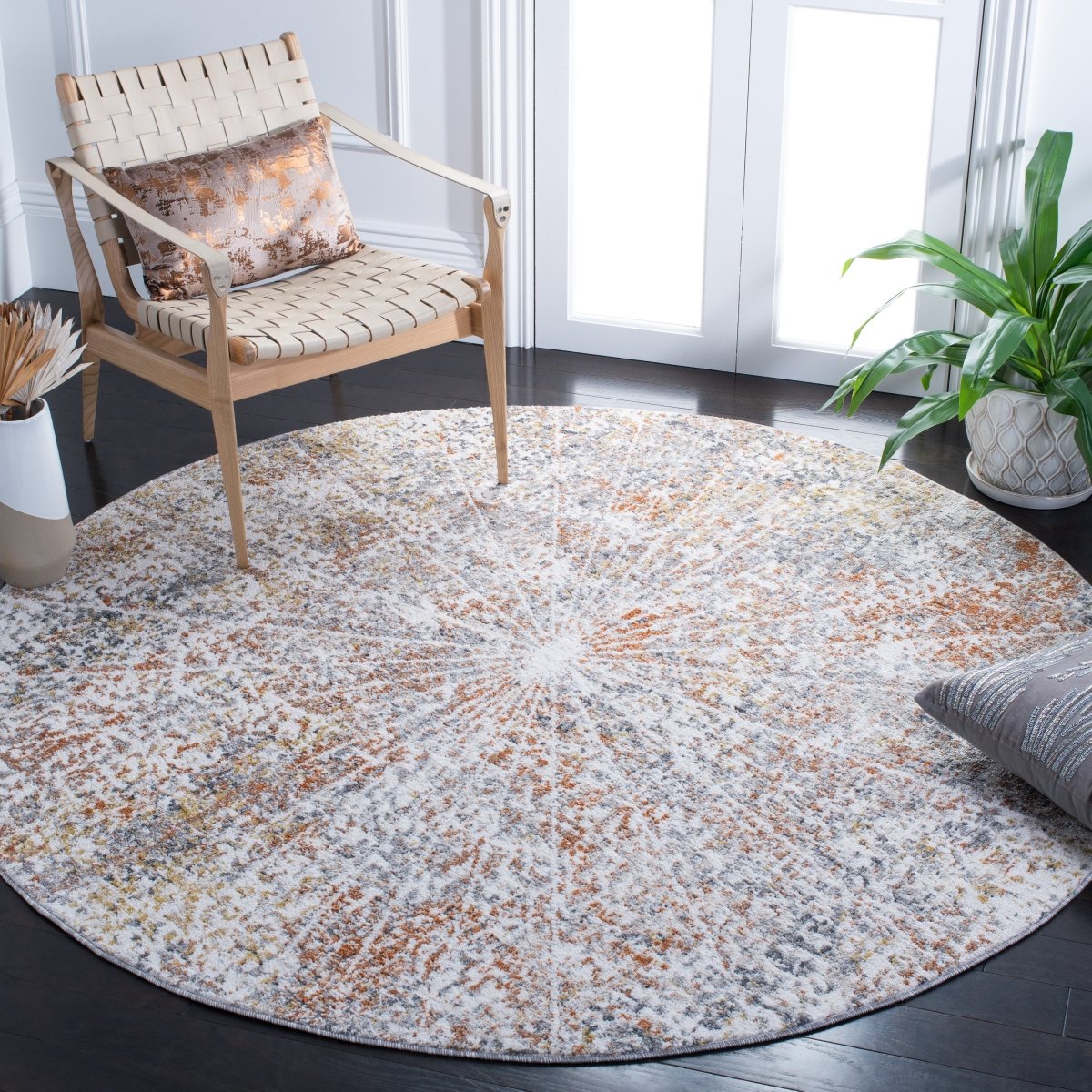 Safavieh Aston Asn728F Ivory/Grey Rugs.