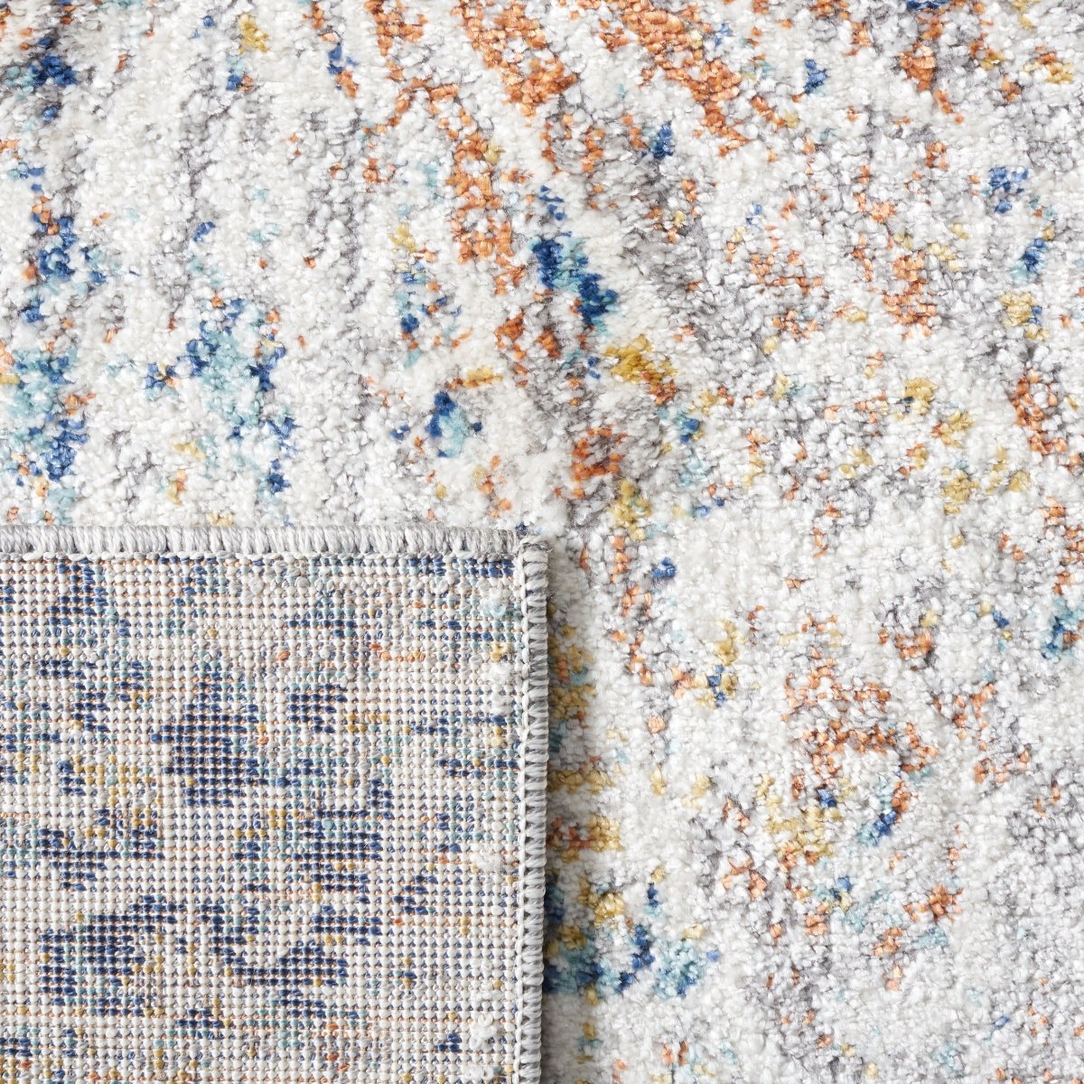 Safavieh Aston Asn728N Ivory/Navy Rugs.