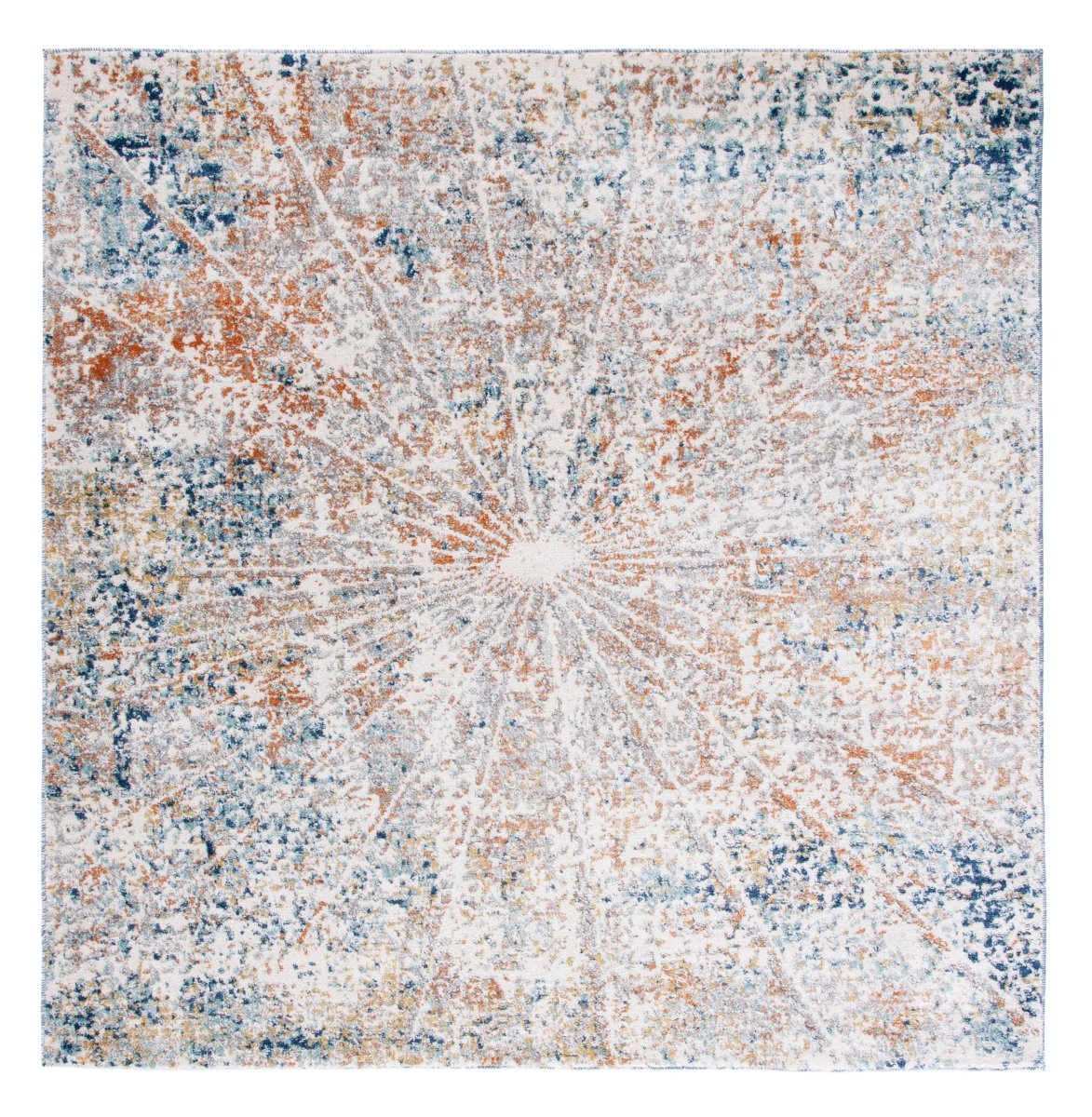 Safavieh Aston Asn728N Ivory/Navy Rugs.