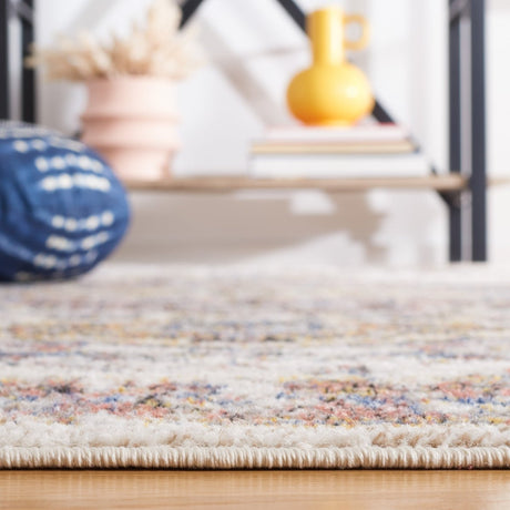 Safavieh Astoria Asa402A Ivory/Blue Rust Rug.