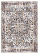 Safavieh Astoria Asa402A Ivory/Blue Rust Rug.