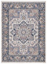Safavieh Astoria Asa404M Blue/Rust Rug.