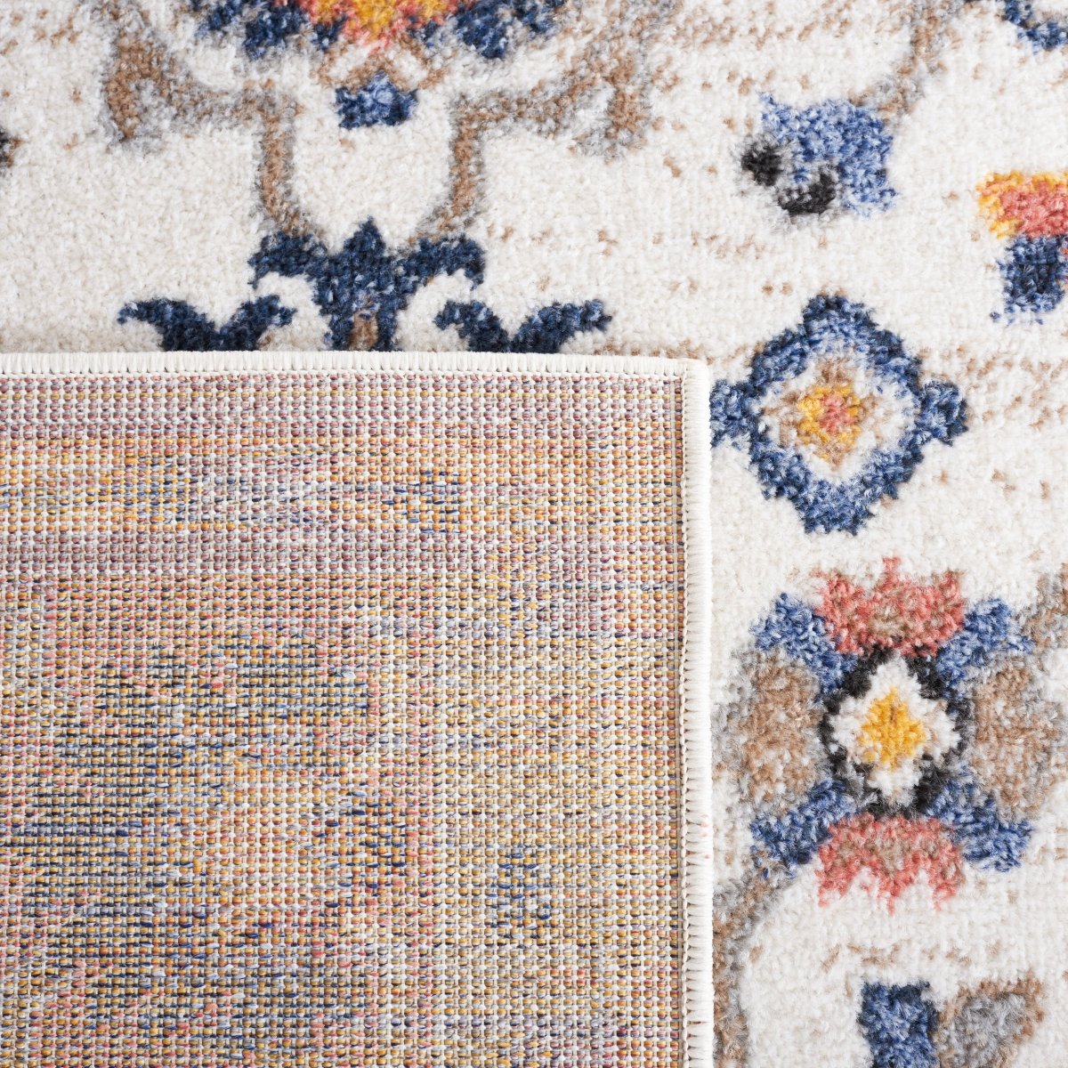 Safavieh Astoria Asa408A Ivory/Rust Rug.