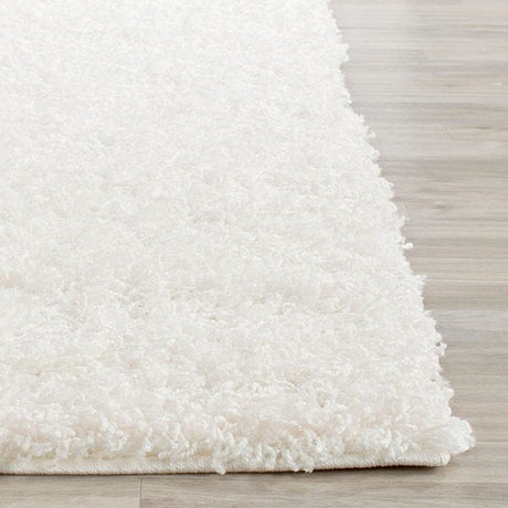 Safavieh Athens Shag Sga119B White Rugs.