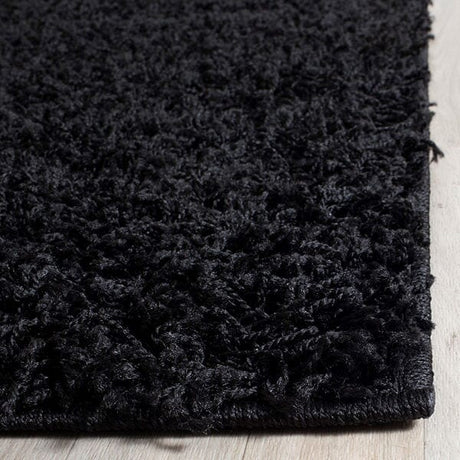 Safavieh Athens Shag Sga119K Black Rugs.