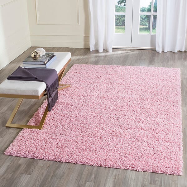 Safavieh Athens Shag Sga119P Pink Rugs.