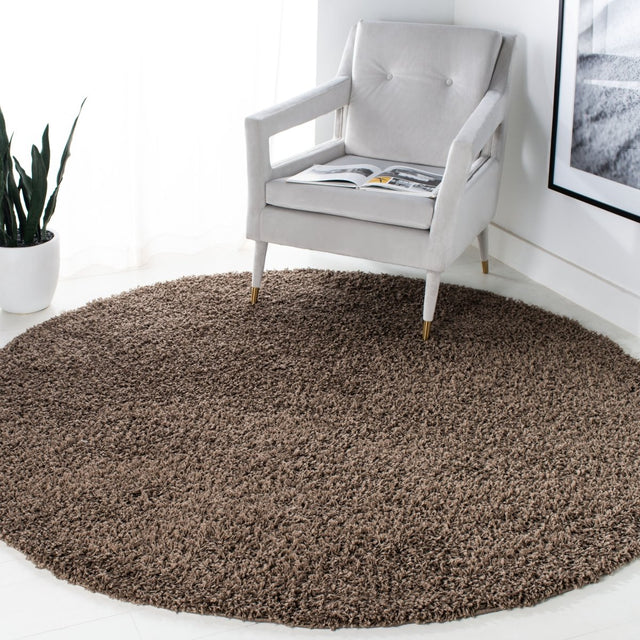 Safavieh Athens Shag Sgas119T Taupe Rug.