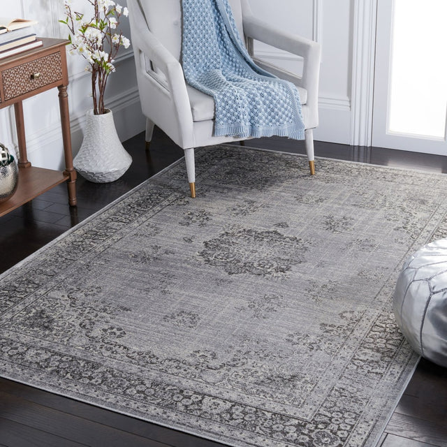 Safavieh Atlas Atl968F Charcoal/Grey Rug.