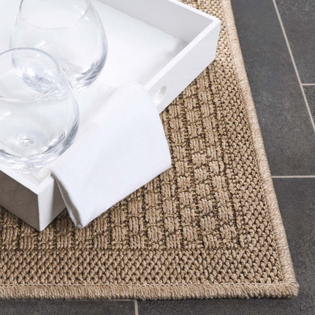 Safavieh Atrium Sisal Atm102B Beige Rug.